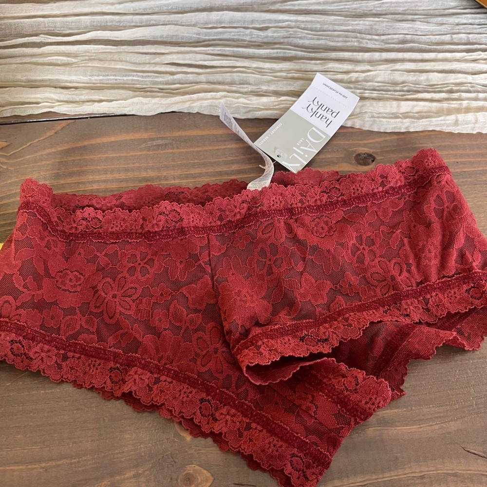 Hanky Panky copper color Lace Panties Intimates